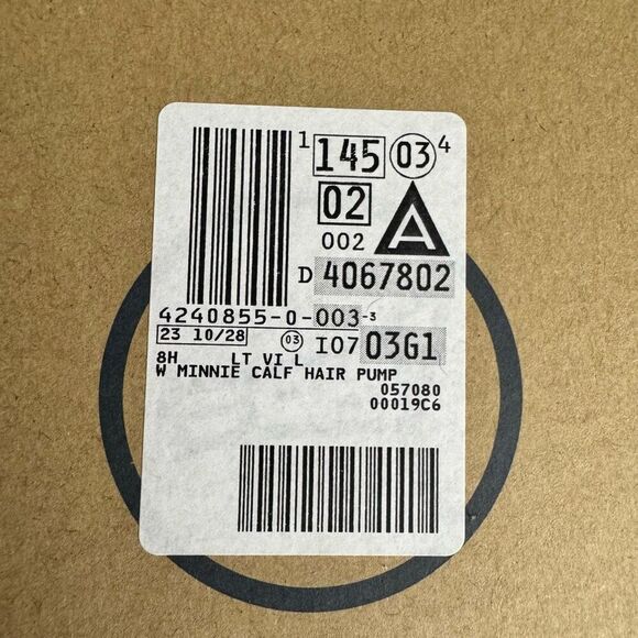 Lands End Leopard Minnie Calf Hair Pumps / SZ: 8.5 / NWT - Picture 10 of 10